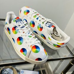 Adidas Originals Stan Smith Rainbow Polka Dots 