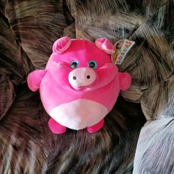 Pig Smooshimal Stuffed Animal Plushie