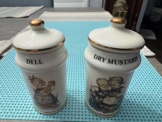 1987 MJ Hummel Spice Jars