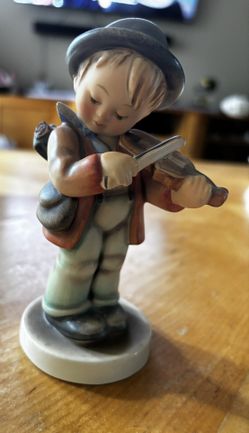 RARE:: Goebel Hummel Figurine 4 Little Fiddler TMK1 Incised Crown Germany 1935 5.25"