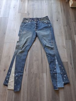 MNML Flare Blue Jeans Men's Size 34