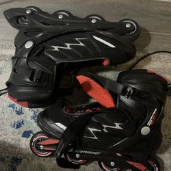 Rollerblade Advantage Pro XT Adult Men's Inline Skates - Size 12 , Black and Red (Best offer *not free*) 