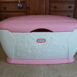 Giant Pink Vintage Little Tikes Toy Chest 