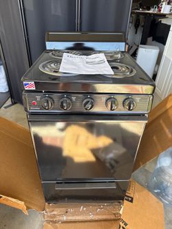 Small space electric stove