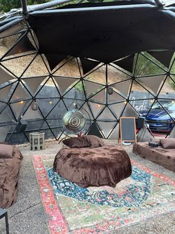 Fire dome from burning man