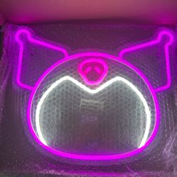 Kuromi & Hk Light Mirrors Labubu Backpack Crybabies 
