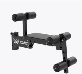 Major Fitness Rack Mounted Leg Extension Attachment for 2”x2” Power Rack