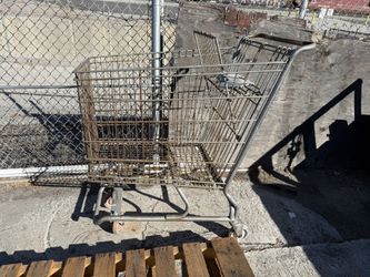 FREE - Metal Shopping Cart