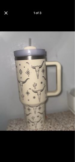 Custom engraved western tumbler