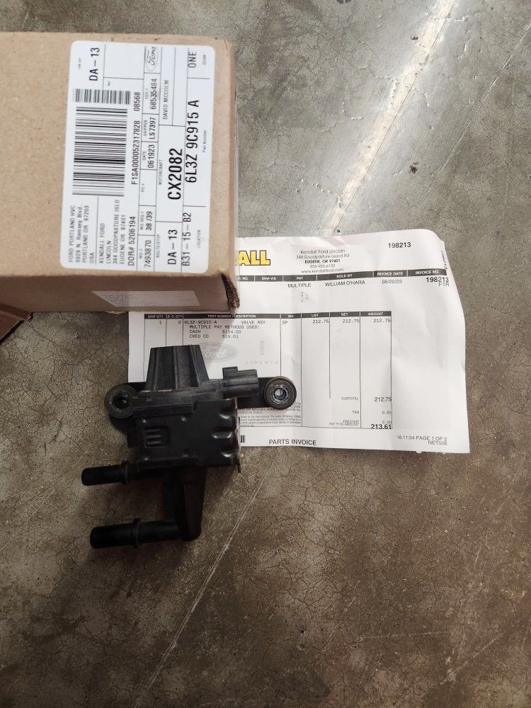 Ford Evap Purge Valve