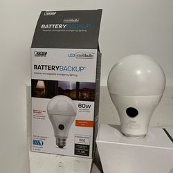 LED Intellibulb Battery BackUp