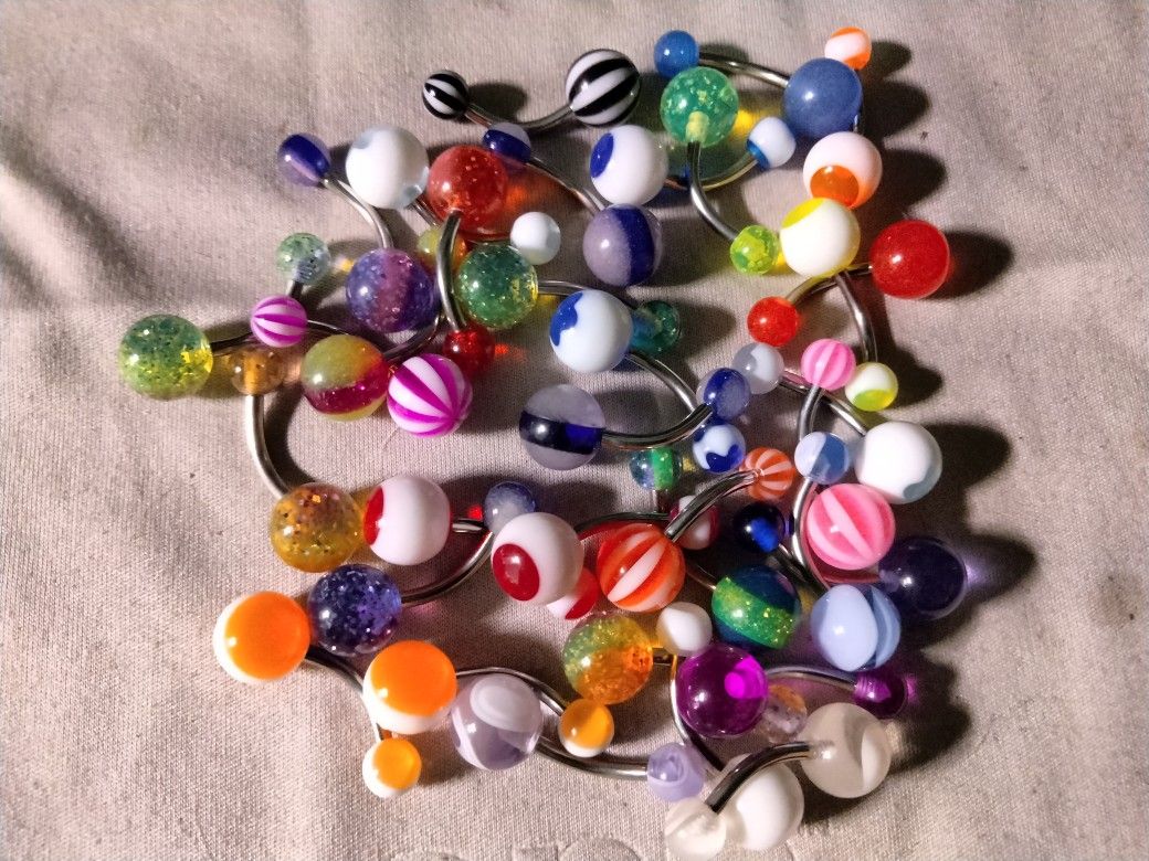 Never Used Piercings (1$ Each)