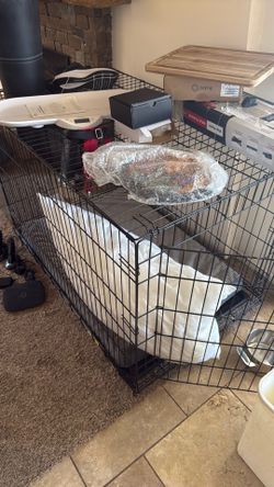 Extra large dog carrier crate