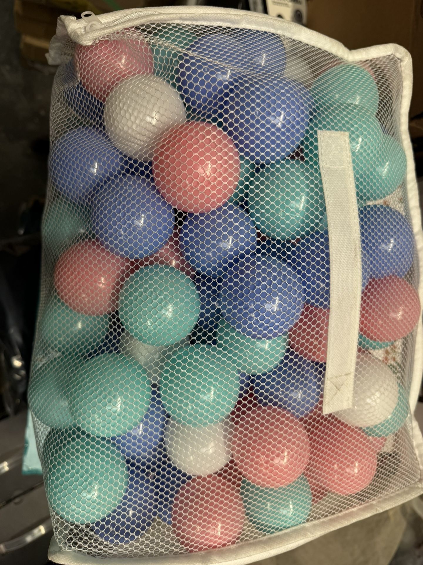 Play Ball Pit Balls Macaron Color Plastic Ball Pit Balls, 50 Piece Oceans Balls forKids, Indoor PlaygroundToyBalls,Children's Sensory