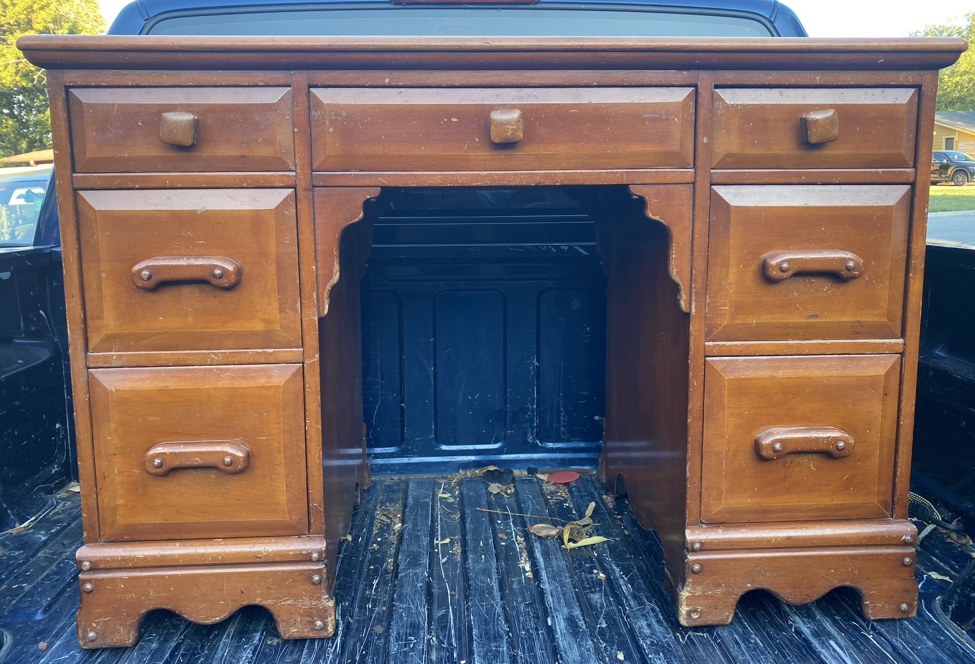  Antique Solid Wood Desk