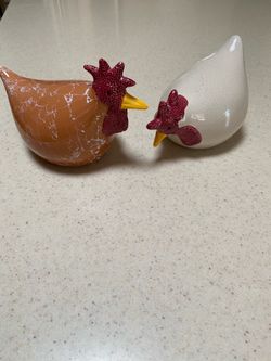 Cute Ceramic Chickens