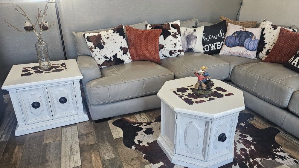 Vintage Solid End Tables