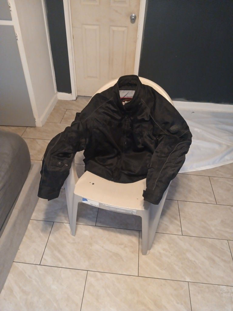 Bilt Padded Motorcycle Jacket 3x In Size