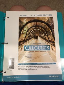 Calculus and it’s applications
