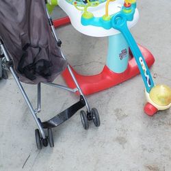 Walker , Push Popper  , Stroller In Excellent Condition All For 20