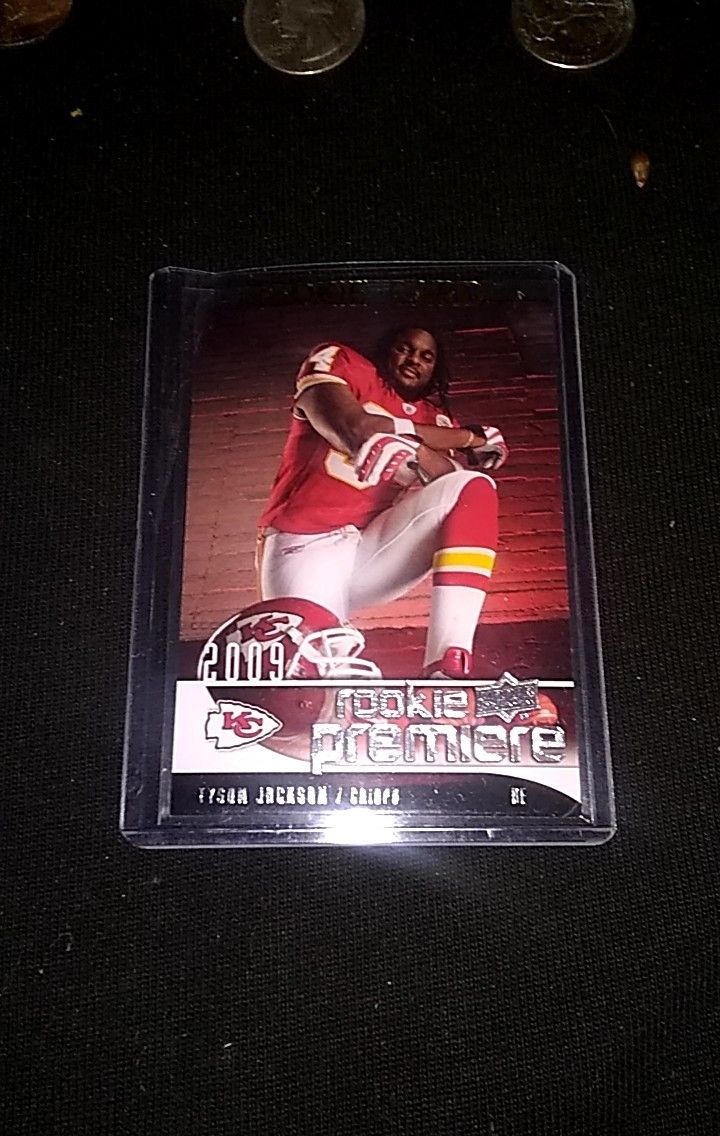 Chiefs football card