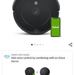 iRobot Roomba 694 Robot Vacuum-Wi-Fi Connectivity, Personalized Cleaning Recommendations, Works with Alexa, Good for Pet Hair, Carpets, Hard Floors, S