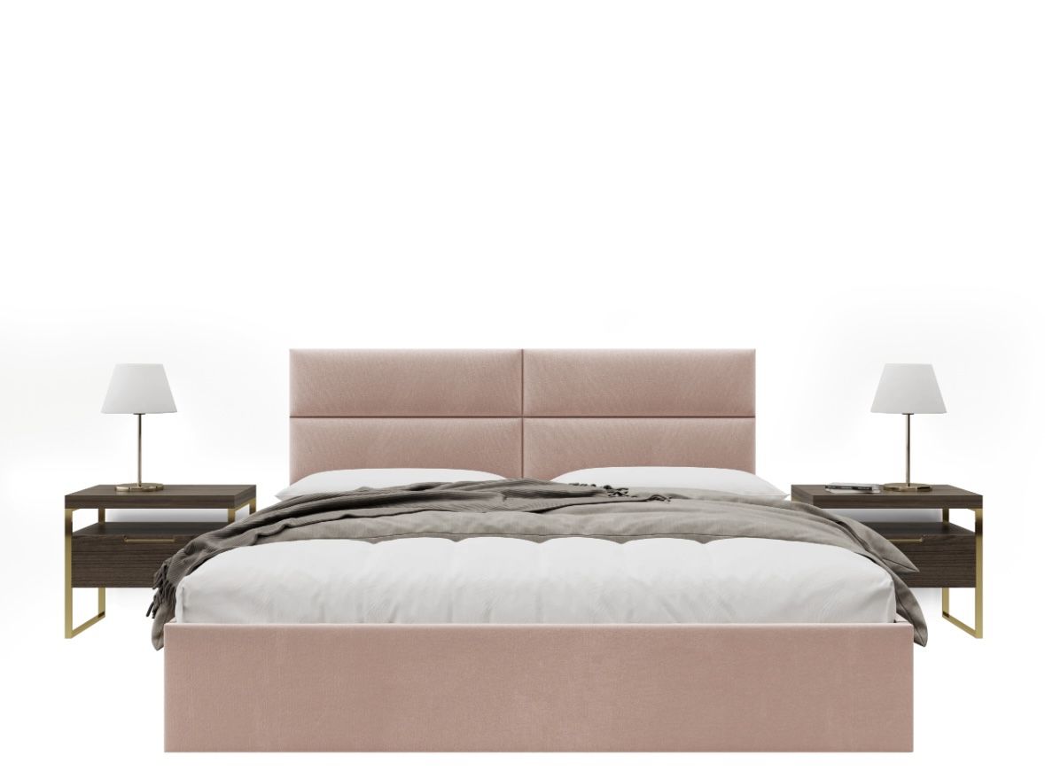 Velvet Blush Color Wall Panels