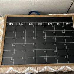 37” Chalkboard Calendar