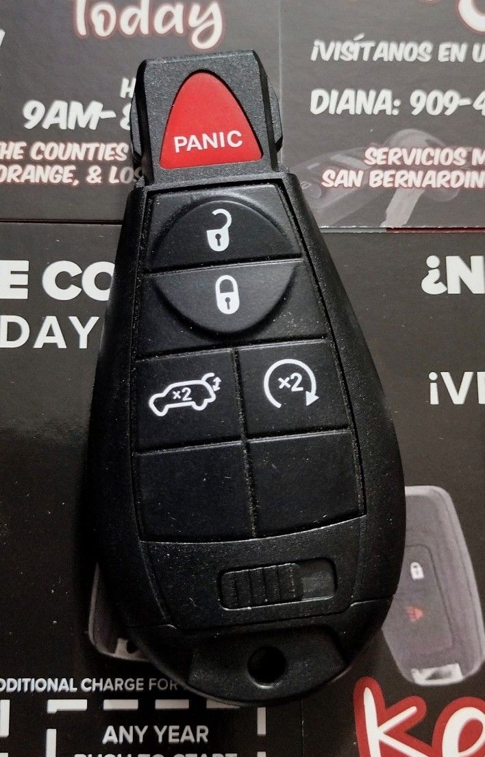 $100 in Upland/Ontario Today | 2008-19 Jeep Chrysler Dodge Fobik Key Copy (Charger, Challenger, Durango, RAM, Grand Caravan, Cherokee, 300)