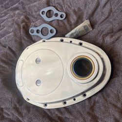 Chrome Front Cover For Chevy 350