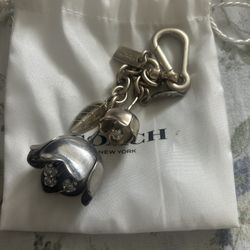 Coach Flower Keychsin