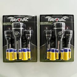 NEW Flashlights with Batteries 