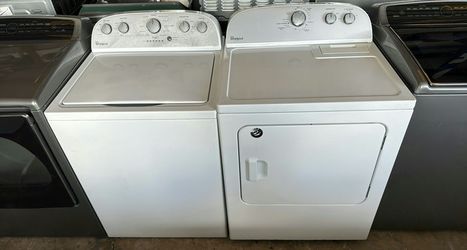 Whirlpool Basic Washer Dryer Set (Top Load Washer & Dryer Set) - Energy Efficient, Quick Dry