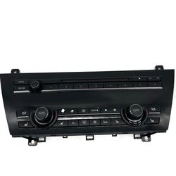 BMW F06 650i GRAN COUPE TEMP & RADIO CONTROL PANEL OEM (contact info removed),2012–2015 CLIMATE