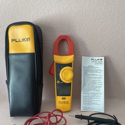Fluke 335 True RMS Clamp Meter Handheld CAT III Digital with Leads & Case