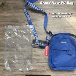 Supreme Shoulder Bag Blue