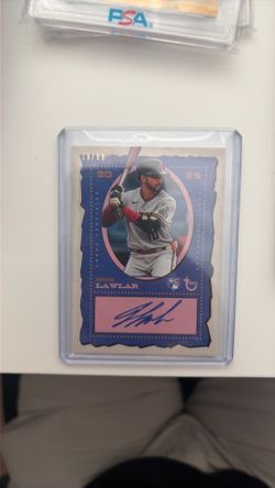 2024 Topps Jordan Lawler auto /99