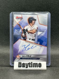 2025 Bowman Best Zach Cole Houston Astros Auto #B25-ZC