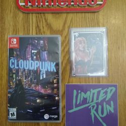 CLOUDPUNK EMPTY CASE NO GAME!