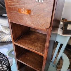 30" Mission arts and craft primitive real wood small cabinet drawer