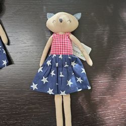 American Fox Denim Doll