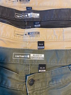 CARHARTT RELAXED FIT PANTS 38x30