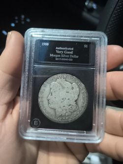 About my ex old 1900 very good Morgan dollar