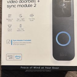 Blink Video Doorbell + Sync 2 