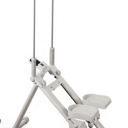 Foldable Climber Workout Machine - Vertical Stepper for Full Body Home Gym Exercise with Adjustable Handlebar Height $40