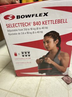 Bowflex Adjustable Kettlebell 840