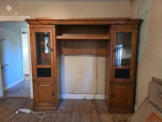 Wooden Entertainment Center