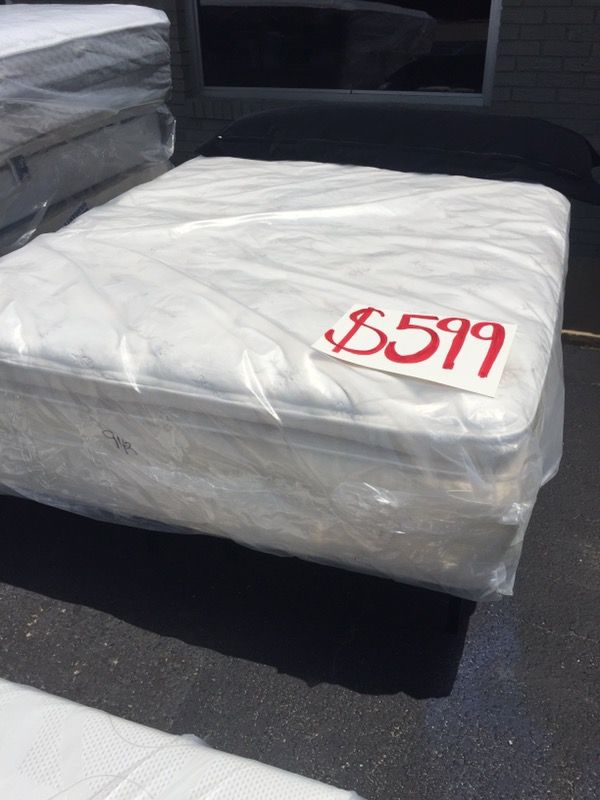 Serta Perfect Sleep Super Pillow Top Wedgefield Queen Mattress For Sale In Greenville Sc Offerup