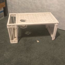 Wicker Breakfast In Bed Table