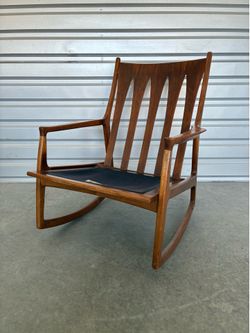Mid century Danish style Chair that Rocks